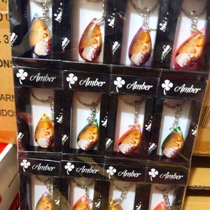 Baptism party favors key chains